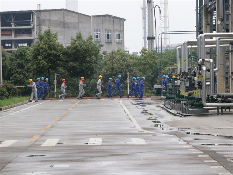 匯富硅材料開展第二季度安全演習