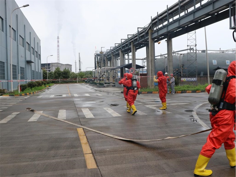 匯富硅材料開展第二季度安全演習