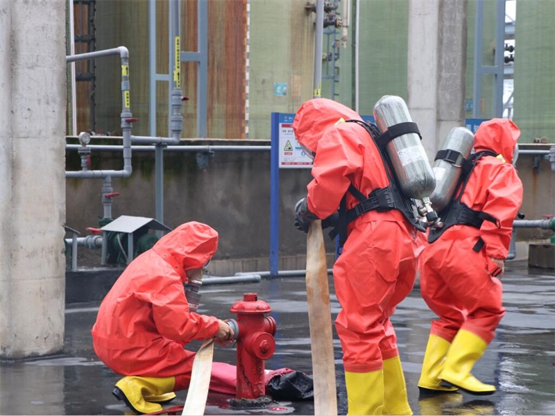 匯富硅材料開展第二季度安全演習