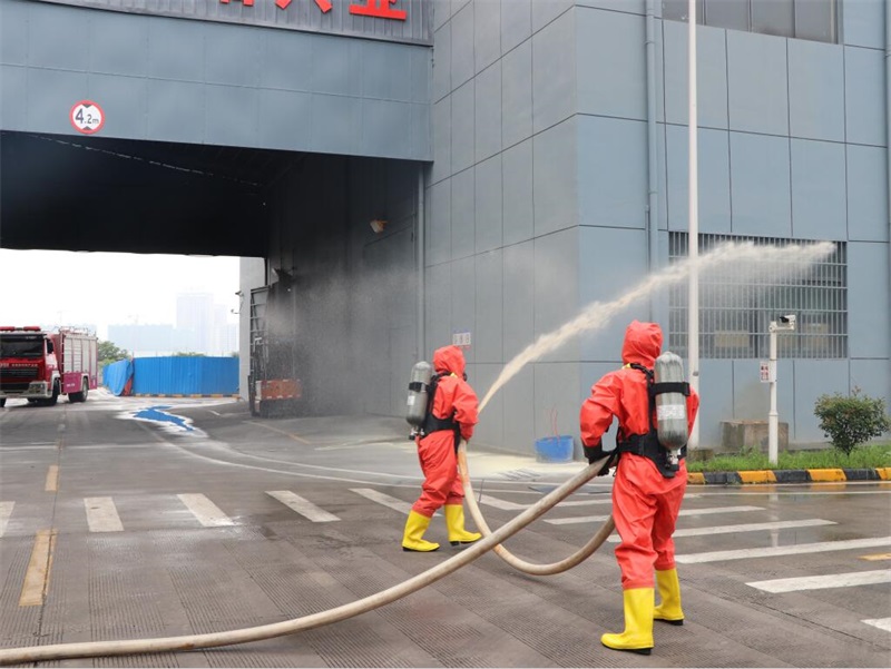 匯富硅材料開展第二季度安全演習