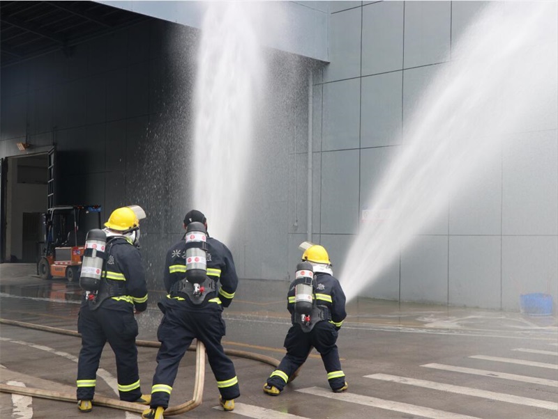 匯富硅材料開展第二季度安全演習