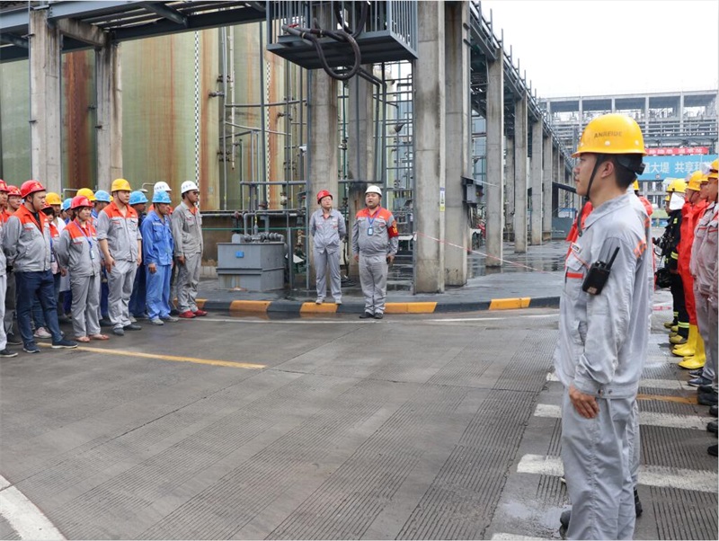 匯富硅材料開展第二季度安全演習